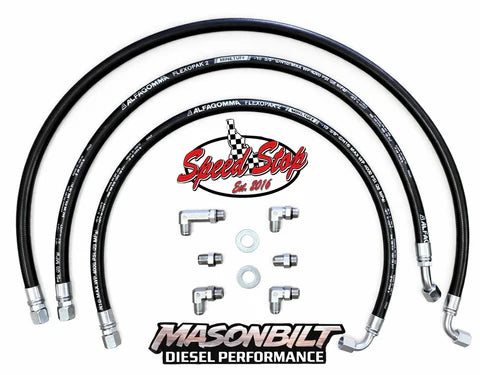 Performance Duramax 5/8" Transmission Cooler Line Kit 01-16 GM